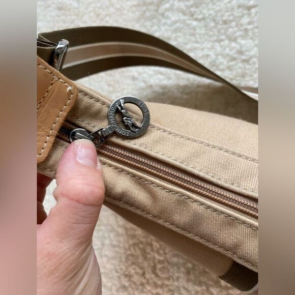 Y2K Designer Longchamp Varsity Sporty Handbag - Picture 5 of 11